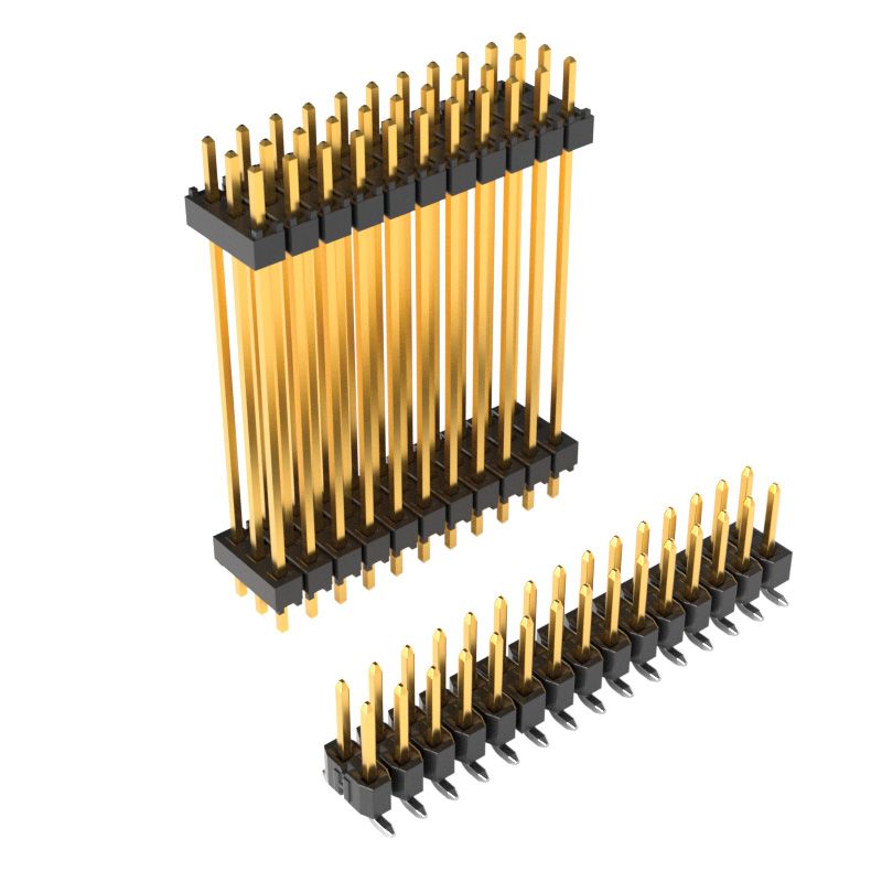 .100" (2.54 mm）间距针脚料带