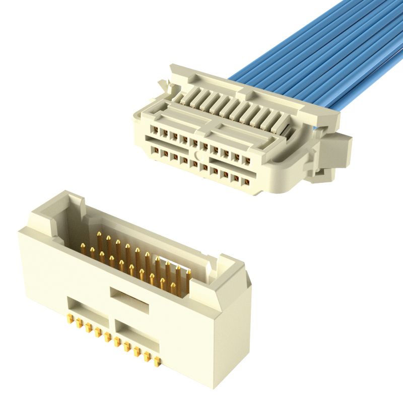 Tiger Eye 0.80 mm（.0315"）间距分离式导线连接器和电缆