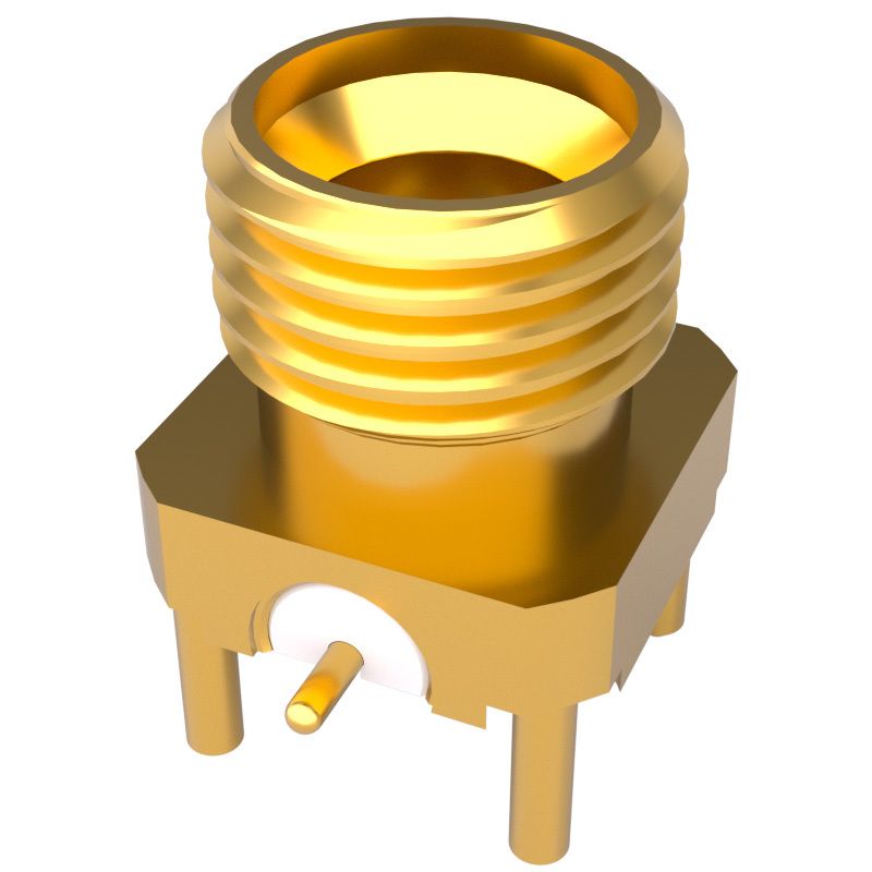 螺纹SMPM精密射频，50欧姆，SMPMT