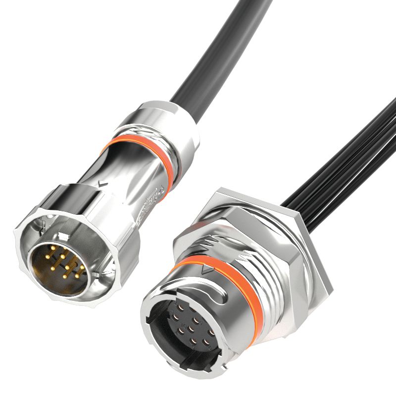 AccliMate IP68 卡口密封圆形电缆