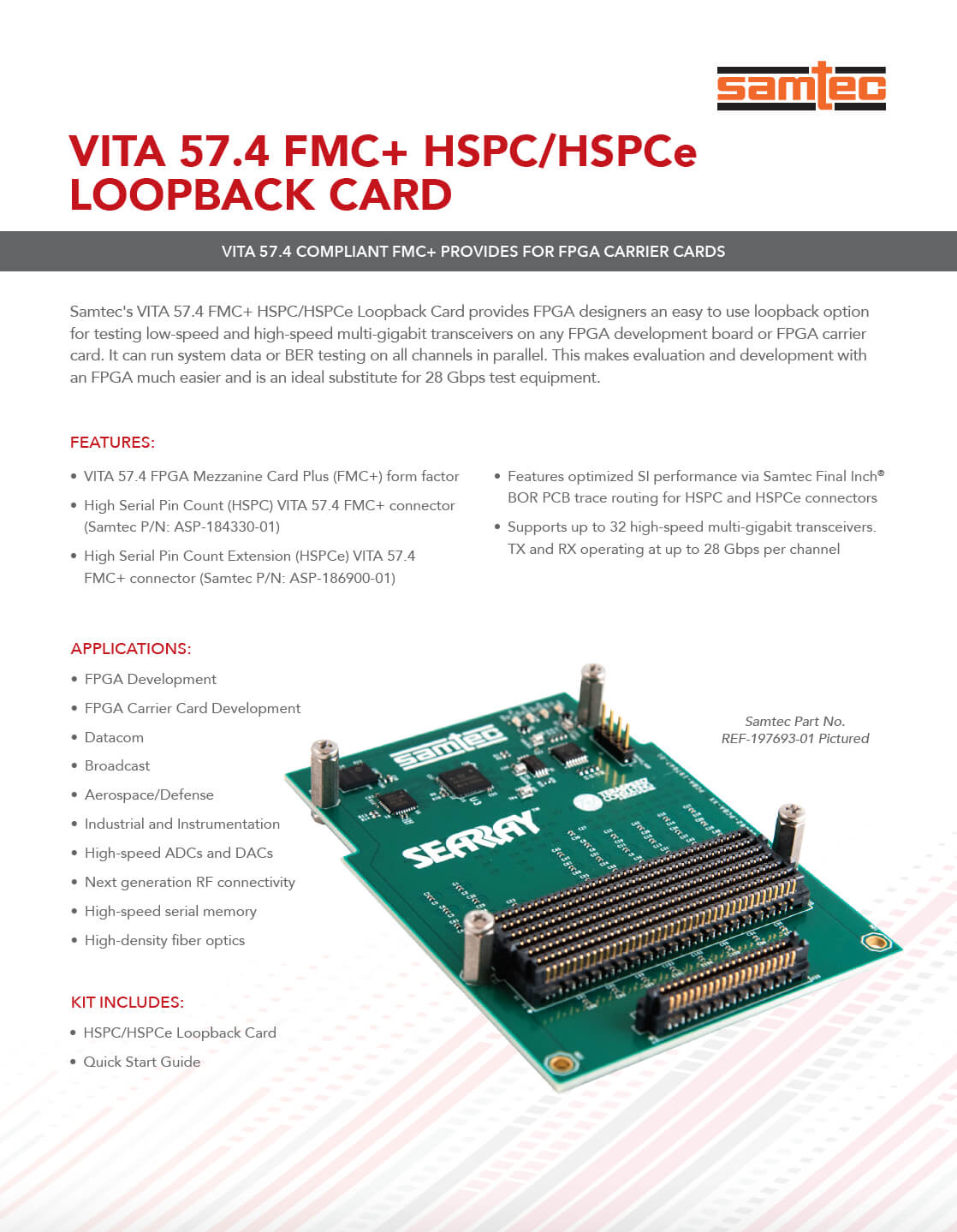 FMC+™ HSPC/HSPCe产品简介