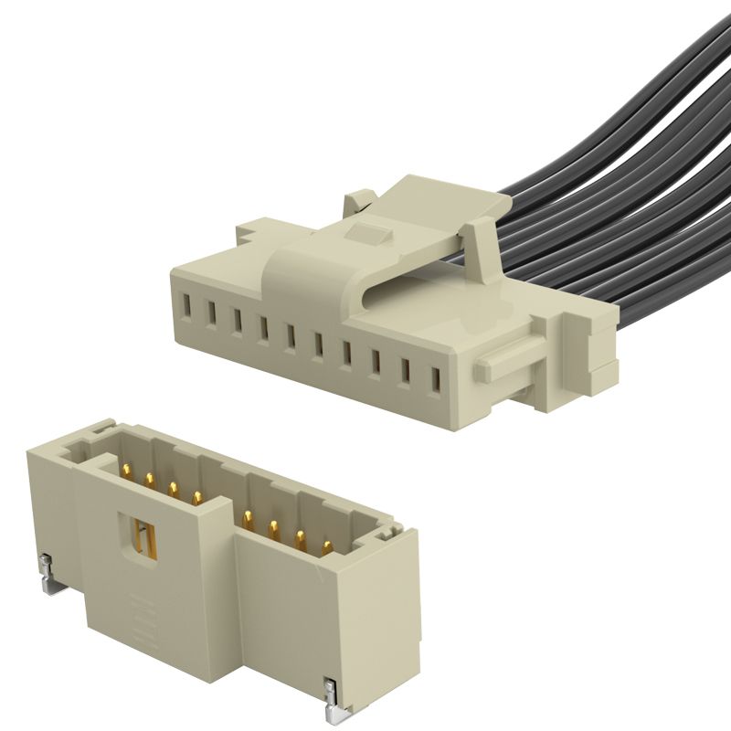 1 mm间距Micro Mate分离式导线连接器和电缆
