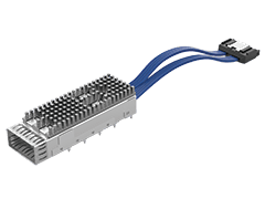 Flyover QSFP电缆和外壳