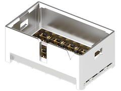 Si-Fly® HD近芯片板连接器